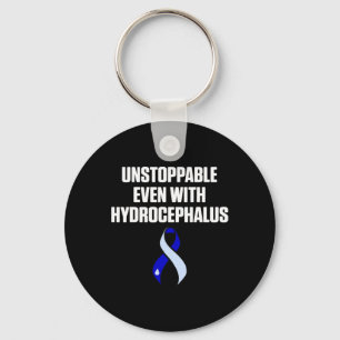 Porte-clés Hydrocéphalie Survivante Stop Awareness Guerrier 3