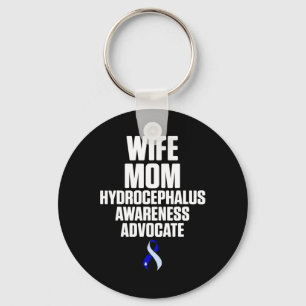 Porte-clés Hydrocéphalie Survivor Femme Guerrier de sensibili