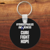 Porte-clés Hydrocéphalie Survivor Lutte de sensibilisation Gu (Recto)