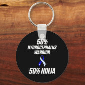 Porte-clés Hydrocéphalie Survivor Ninja (Recto)