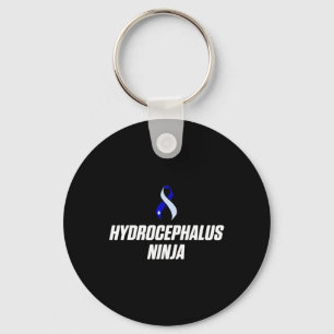 Porte-clés Hydrocéphalie Survivor Ninja Sensibilisation Guerr