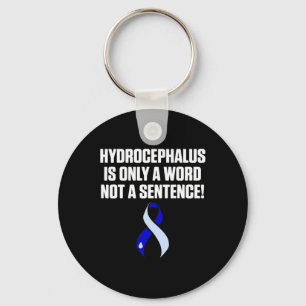 Porte-clés Hydrocéphalie Survivor Word Awareness Guerrier