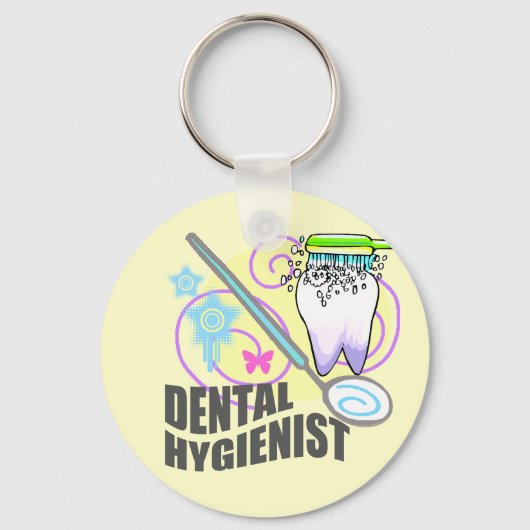 Porte-clés Hygiéniste dentaire (Recto)