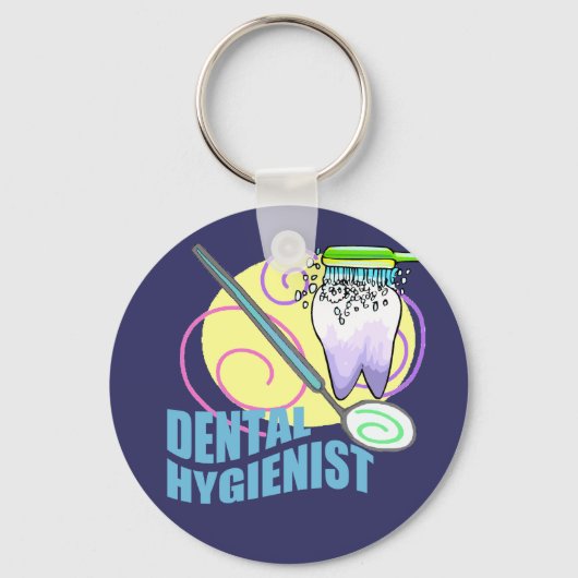 Porte-clés Hygiéniste dentaire (Recto)