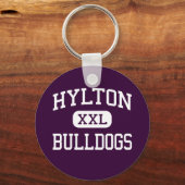 Porte-clés Hylton - Bulldogs - High - Woodbridge Virginie (Recto)