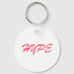 Porte-clés Hype rose