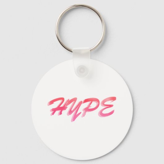 Porte-clés Hype rose (Recto)