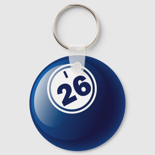 PORTE-CLÉS I 26 BINGO BALL (Recto)