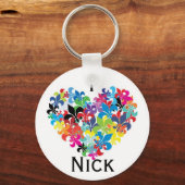 Porte-clés I <3 Nick (Recto)