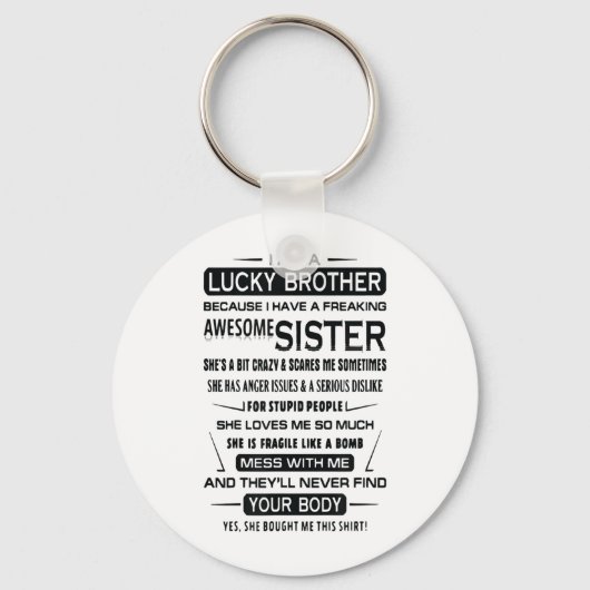 Porte-clés I. A. Lucky Brother Christmas (Recto)