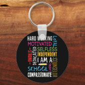 Porte-clés I Am A School (Recto)