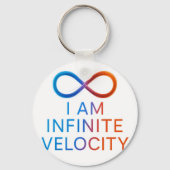 Porte-clés I AM Infinite Velocity – Quantum Energy Design (Recto)