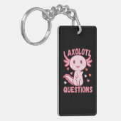 Porte-clés I Axolotl Questions Salamander Plush Axolotl (Devant gauche)