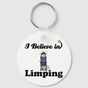 Porte-clés i believe in limping