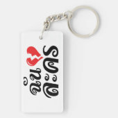 Porte-clés I Broken Heart (Love) Lakhon ← Langue thaïe (Dos)