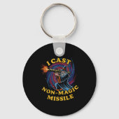 Porte-clés I Cast Non-magic Missile Funny Wizard Parody Meme  (Recto)