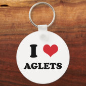Porte-clés I (coeur) Aglets (Recto)