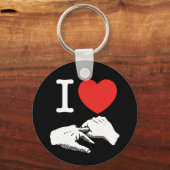 Porte-clés I Coeur (Amour) Anal (Recto)