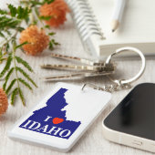 Porte-clés I Coeur (Amour) Idaho (Devant droit)