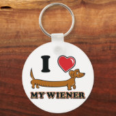 PORTE-CLÉS I-COEUR-MON-WEINER (Recto)