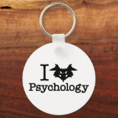 Porte-clés I Coeur (Rorschach Inkblot) Psychologie (Recto)