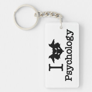 Porte-clés I Coeur (Rorschach Inkblot) Psychologie