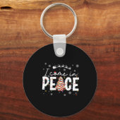 Porte-clés I Come In Peace Couple Matching Ugly Christmas Swe (Recto)