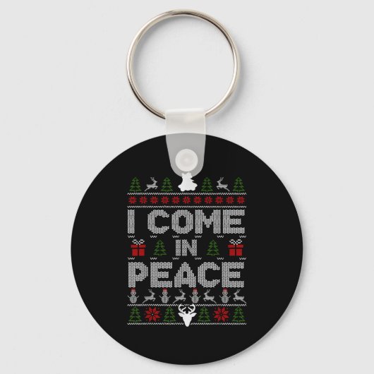 Porte-clés I Come In Peace - I'm Peace Couple Matching Ugly C (Recto)