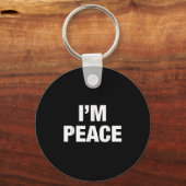 Porte-clés I Come In Peace - I'm Peace Funny Couple Tee Wife (Recto)