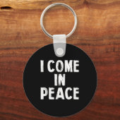 Porte-clés I Come In Peace I'm Peace Funny Couple Valentine M (Recto)