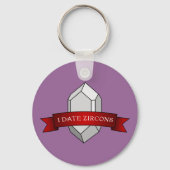 Porte-clés I Date Zircons - Bandeau de géologie (Verso)