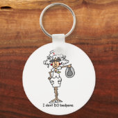 Porte-clés I don't do bedpans! (Recto)