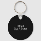 Porte-clés I Don't Give A -  (Recto)