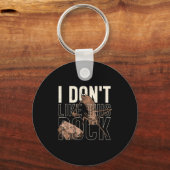 Porte-clés I Don't Like This Rock Marcus The Worm Meme Funny (Recto)