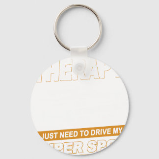 Porte-clés I DON'T NEED THERAPY Chevrolet Super Sport Chevell