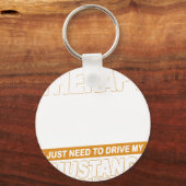 Porte-clés I DON'T NEED THERAPY Ford Mustang 1989 Notchback 2 (Recto)