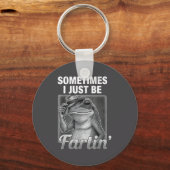 Porte-clés I Farting Frog Sometimes Just Fartin Fart Laugh (Recto)