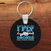 Porte-clés I Fly drones (Recto)
