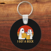 Porte-clés I Got A Rock Shirt Halloween Trick Or Treat Ghost (Recto)