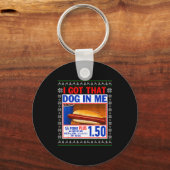 Porte-clés I Got That Dog In Me Funny Hotdog Ugly Christmas S (Recto)