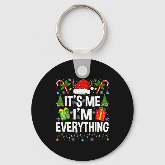 Porte-clés I Have Everything I Need Couples Pajamas Christmas (Recto)