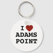 Porte-clés I heart Adams Point Keychain (Recto)