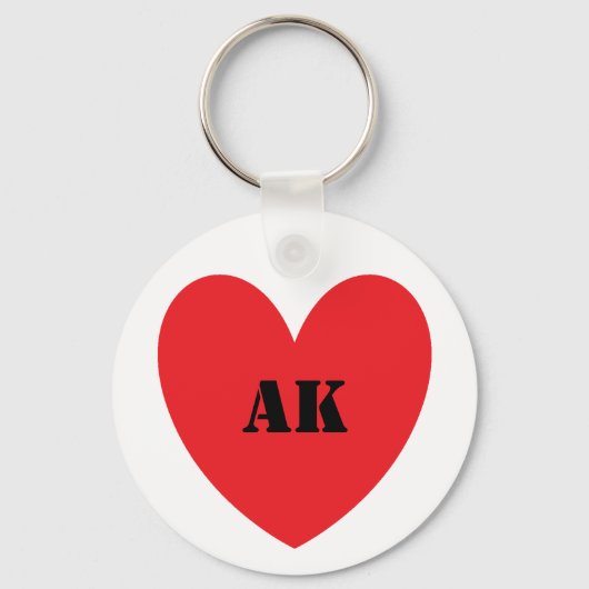 Porte-clés I Heart Alaska Porte - clé (Recto)