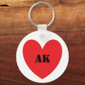 Porte-clés I Heart Alaska Porte - clé (Recto)