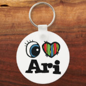 Porte-clés I Heart (Amour) Ari (Recto)