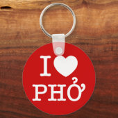 Porte-clés I Heart (Amour) Pho (Recto)
