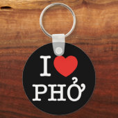 Porte-clés I Heart (Amour) Pho (Recto)