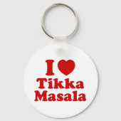 Porte-clés I Heart (Amour) Tikka Masala (Verso)