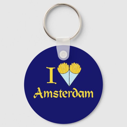 Porte-clés I Heart Amsterdam (Recto)