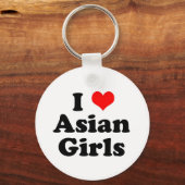 Porte-clés I Heart Asian Girls (Recto)